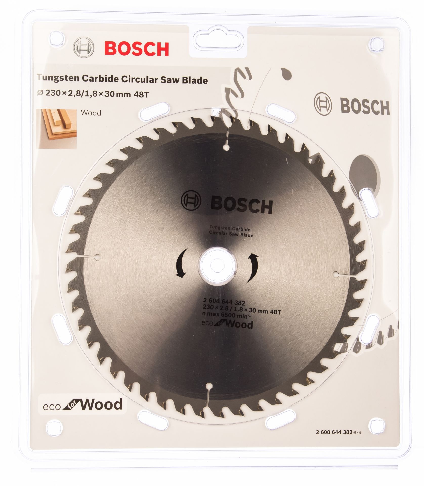 Диск пильный Bosch твердосплавный ECO 230х30х 48 (382)