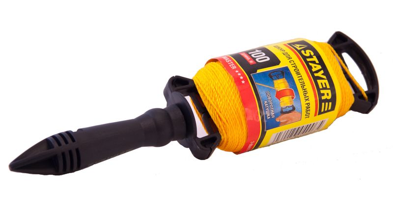 Шнур STAYER для строительных работ, на катушке, 100м