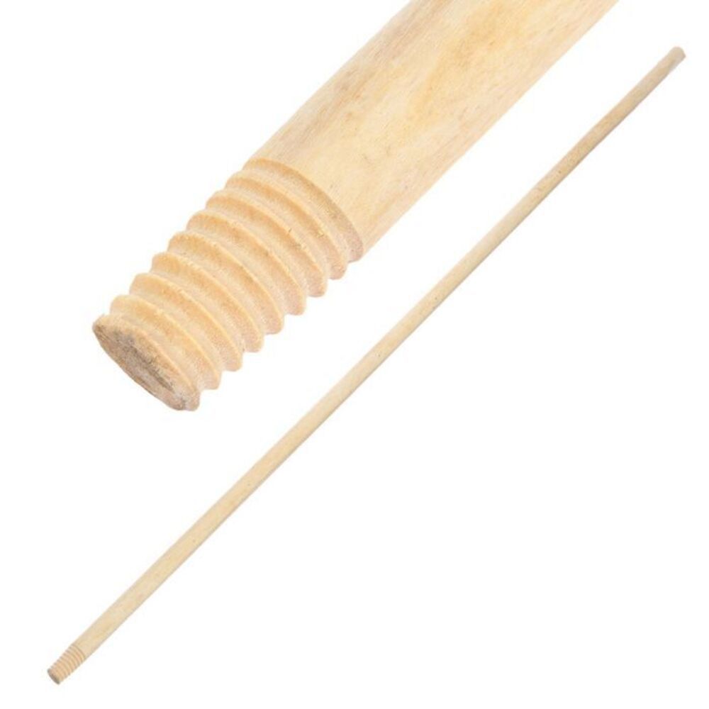 Черенок для швабры диаметр 25ммдлина1200 мм с резьбой первый сорт