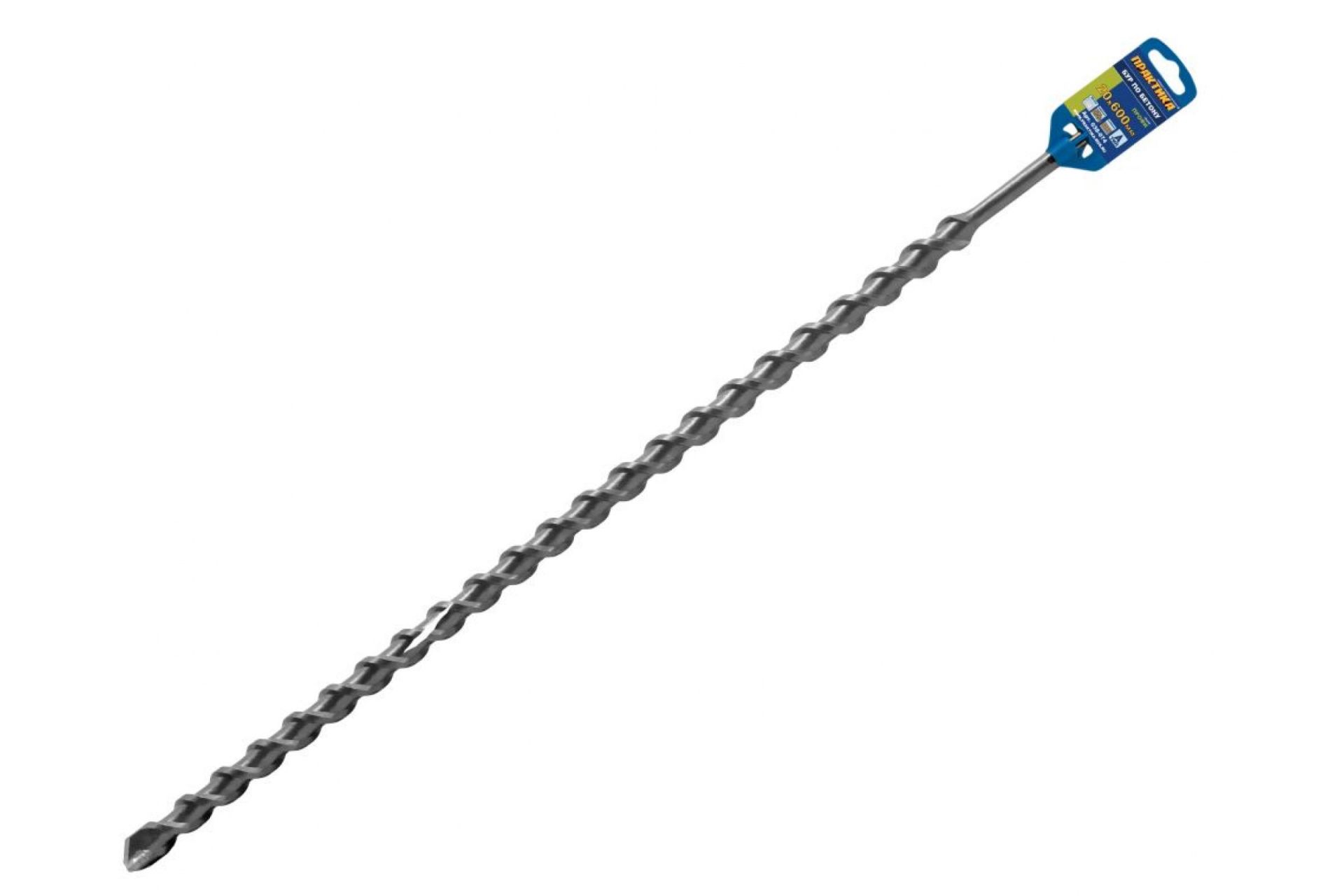 Бур по бетону SDS-plus 20 х 550/600 мм серия "Профи" ПРАКТИКА
