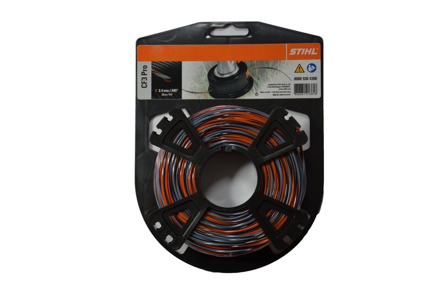 Леска триммерная Carbon 2,4мм (35м) STIHL