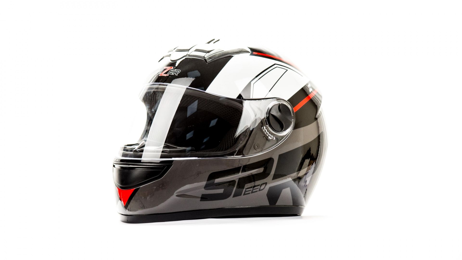 Шлем мото HIZER 523 (S) #3 black