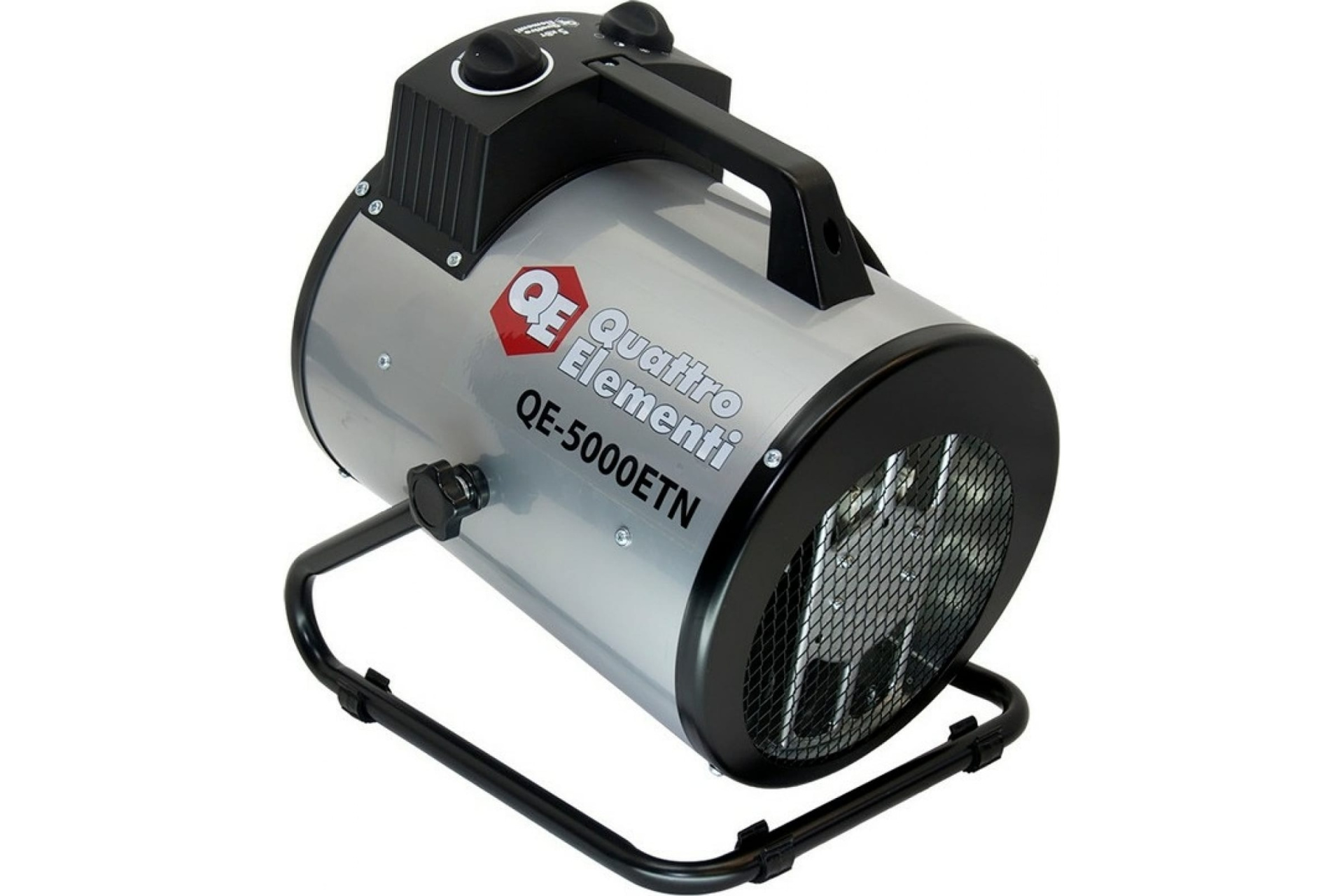 Нагреватель воздуха электрический QUATTRO ELEMENTI QE-5000 ETN с ТЭН (2.5 / 5кВт, 220В, 500 м3/час) 