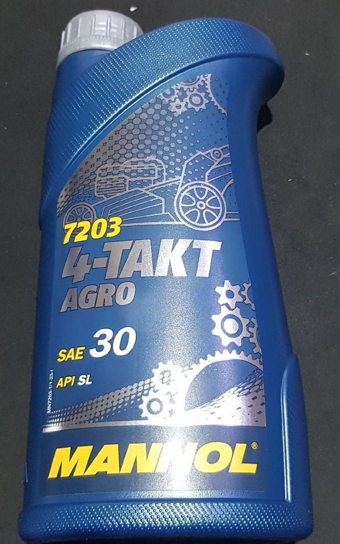 Масло для 4-х тактных двигателей AGRO SAE 30 (1л) MANNOL