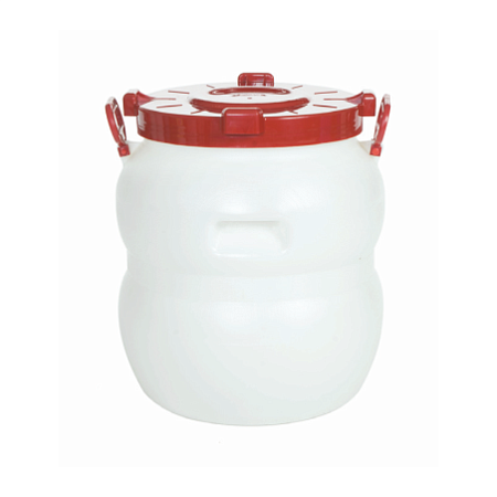 Бочка 50 л с широким горлом (белая) Радиан
