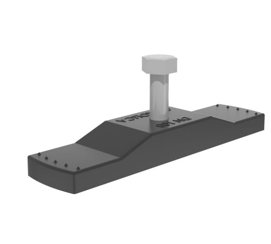 Крепеж для лотка Gidrolica 119*28*14мм DN100 