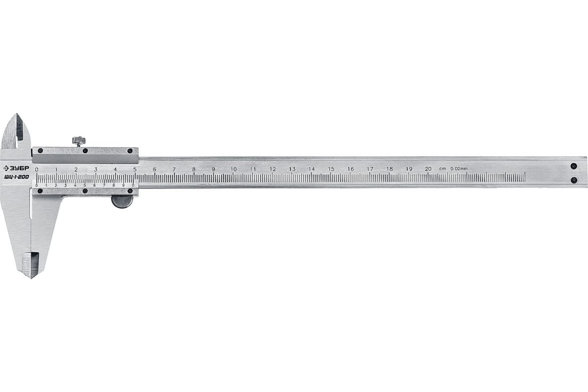 ЗУБР ШЦ-1-150 штангенциркуль стальной, 150 мм