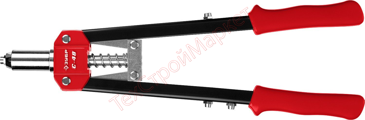 Заклепочник для вытяжных заклепок С48 ЗУБР "МАСТЕР" 