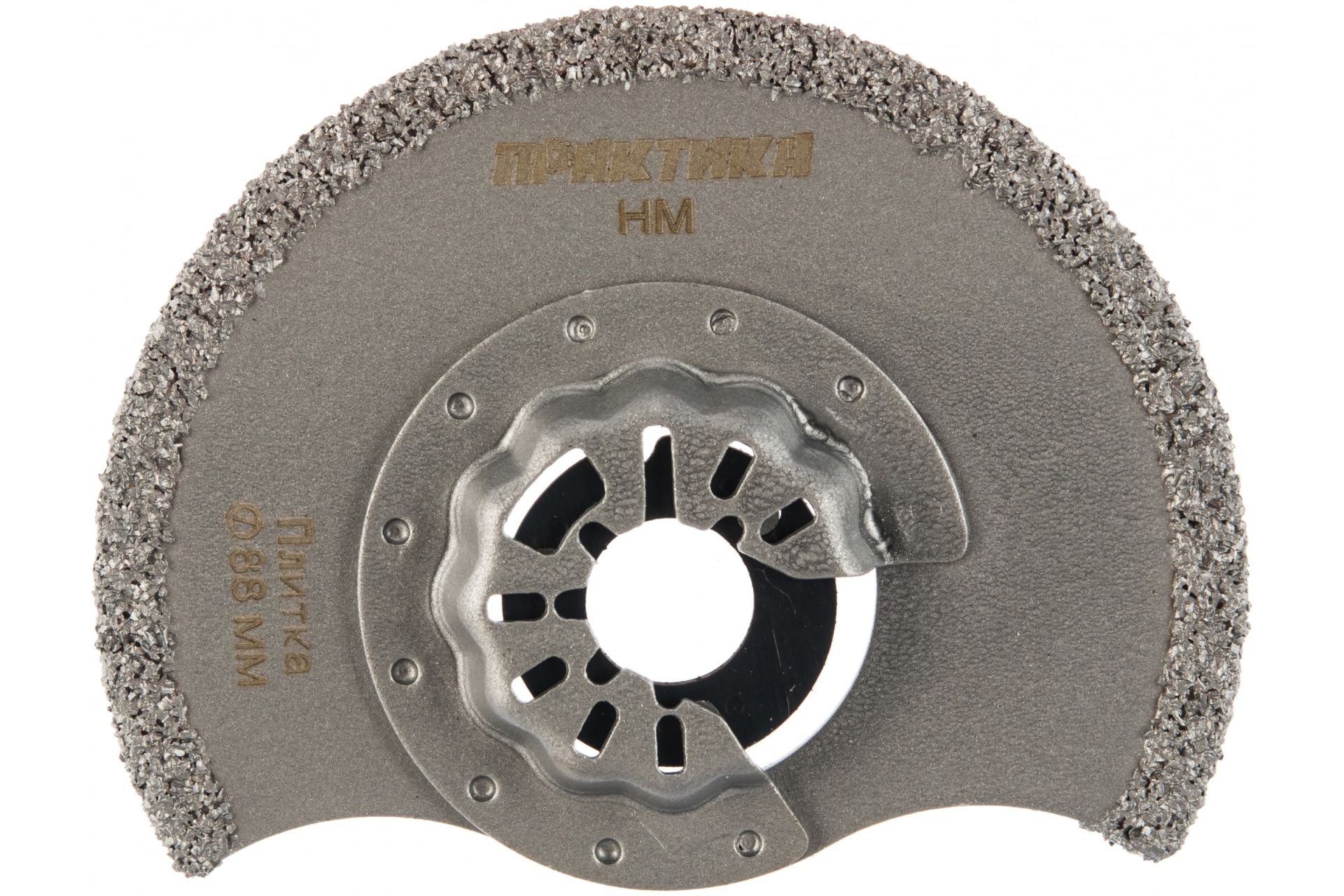 Насадка для МФИ режущая полукруг, HM, по плитке, 88 мм ПРАКТИКА