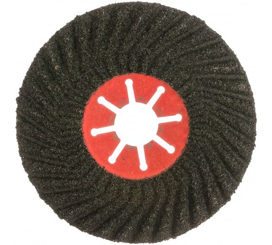 Круг абразивный торцевой 125 х 22 мм Р60 (1 шт) картонный подвес,ПРАКТИКА