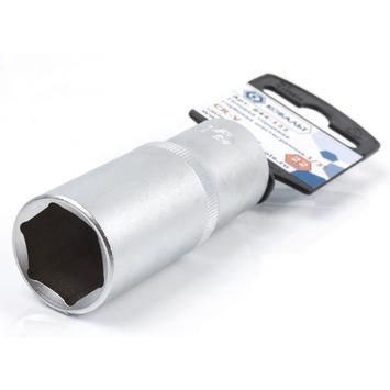 Головка торцевая глубокая КОБАЛЬТ 1/2", 22 мм, Cr-V