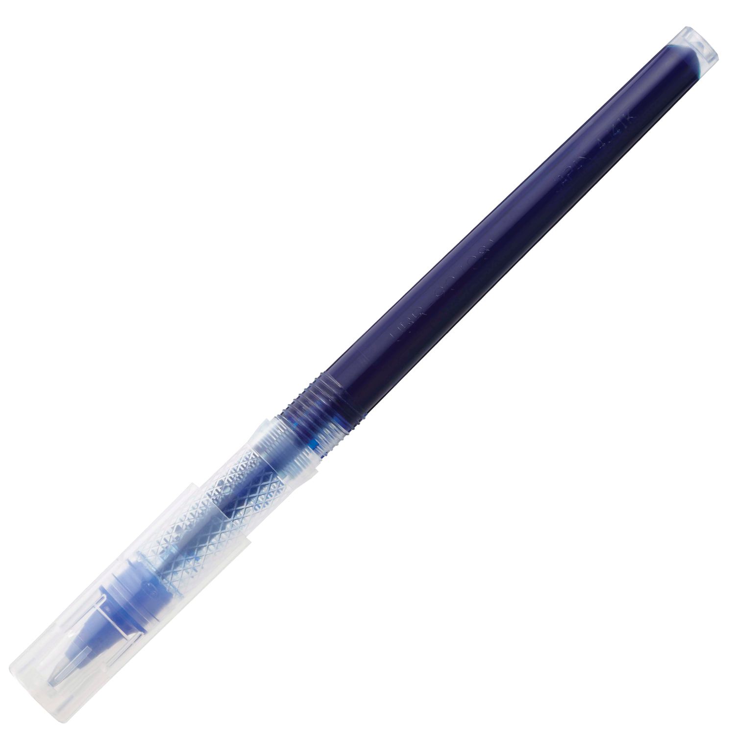 Стержень-роллер UNI-BALL (Япония), 125 мм, СИНИЙ, узел 0,8 мм, линия письма 0,6 мм, UBR-90(08)BLUE