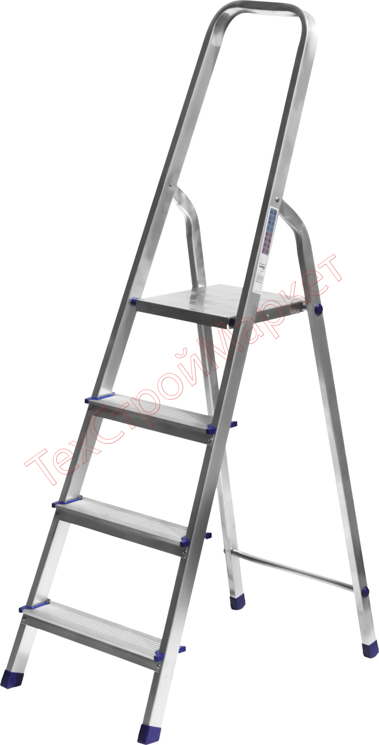 Лестница-стремянка СИБИН алюминиевая, 3 ступени, 6 38801-3