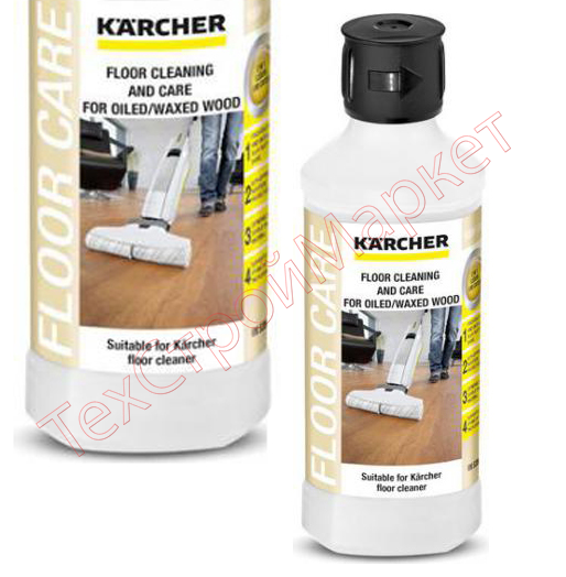 Средство для ухода за вощеными деревянными полами Karcher RM 535 (500мл) 6.295-942.0