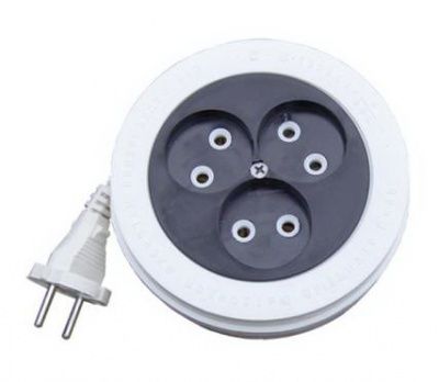 Удлинитель бытовой UNIVersal У6-004 ШВВП 2*0,75 3гн.5м.рулетка блистер 9634578