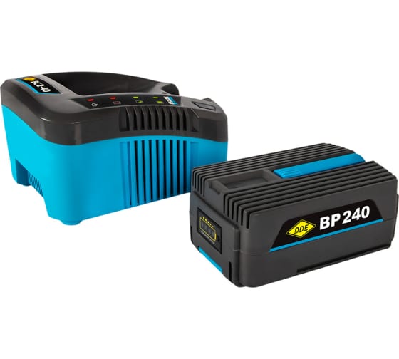 Набор ЗУ и АКБ DDE BlueTech BC 2-40 + BP 240 (макс. ток 2 А + 2 Ач, 40 В, Li-ion)