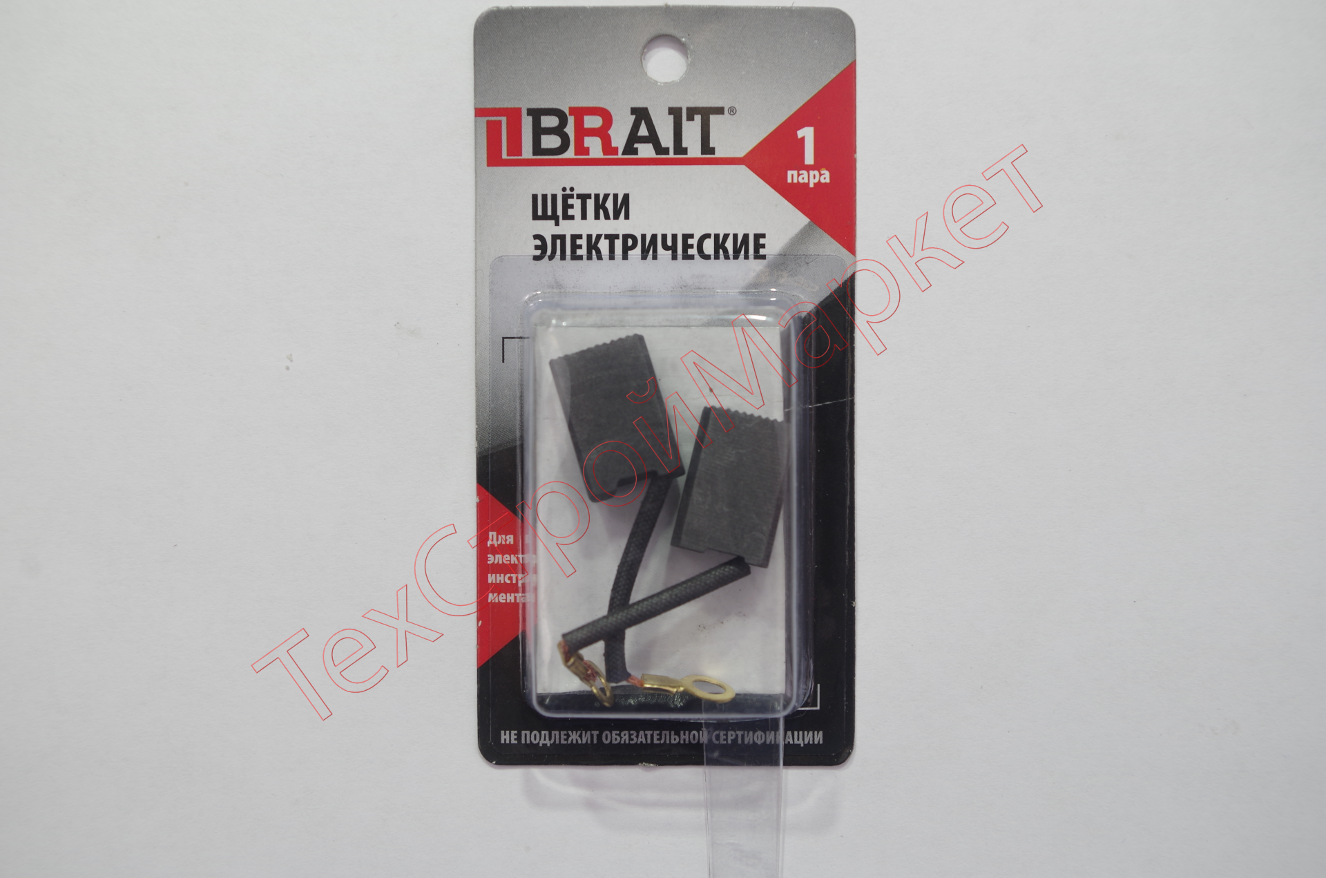 Щетка эл. BRAIT №401 (5*8*12  d-7,5 кр.пятак) БЛИСТЕР 10/1000пар/уп