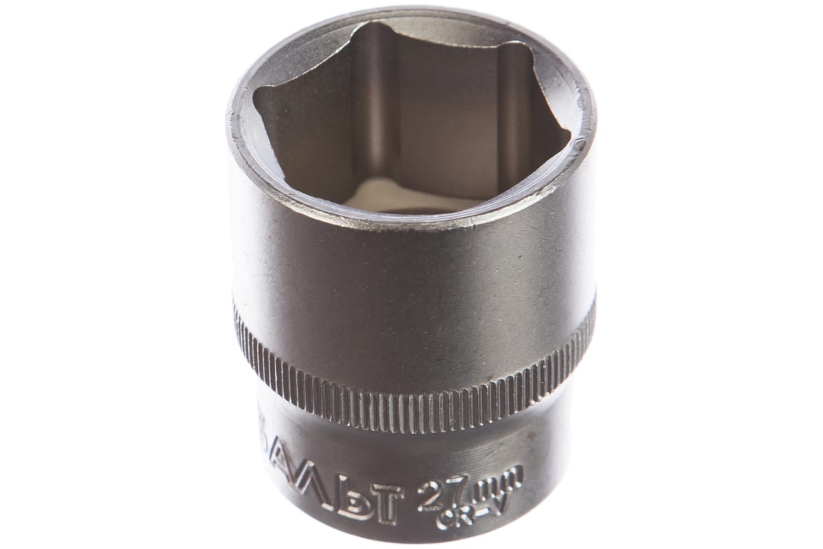 Головка торцевая 1/2", 30 мм, Cr-V КОБАЛЬТ