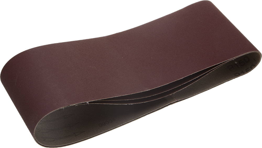 Лента шлифовальная универсальная URAGAN "FLEX-MAX" бесконечная на тканевой основе, для ЛШМ, P150, 100х610мм, 3шт