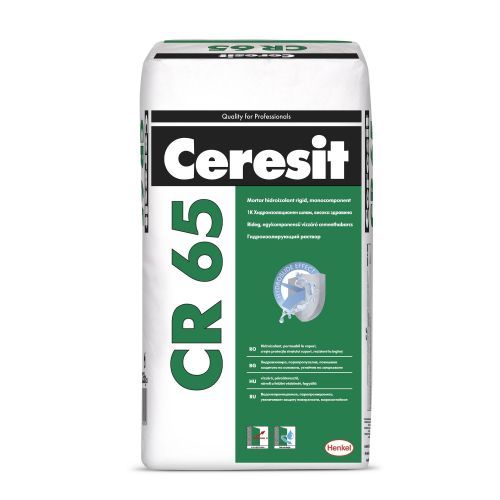 Гидроизоляция цементная Ceresit CR-65 20 кг Waterproof