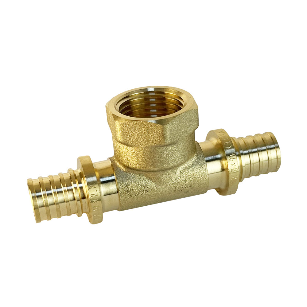 Тройник надвижной с переходом на вн.р. 16(2,2) х 1/2" х 16(2,2) (VALFEX) (120/5) К