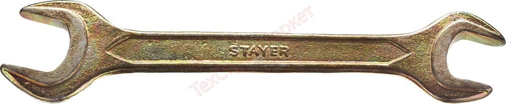 Ключ рожковый гаечный 17 x 19 мм, STAYER