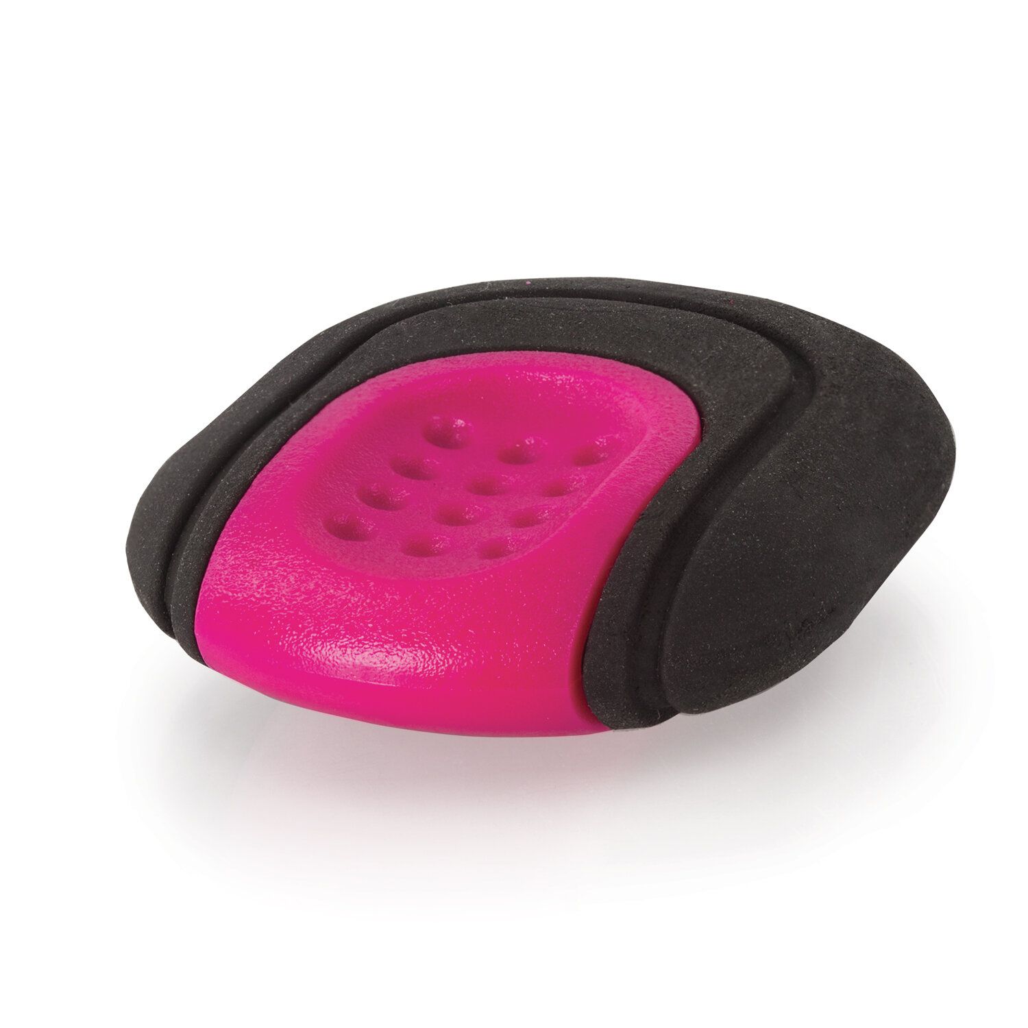 Ластик BRAUBERG "C-Grip", 46х39х12,5 мм, черный, держатель ассорти, 228063