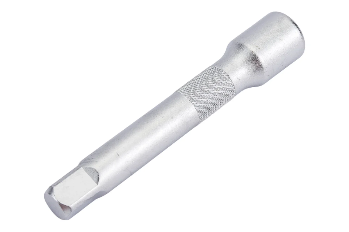 Удлинитель для торцовых головок (1/2"), Cr-V, хроматированное покрытие, 125 мм ЗУБР "МАСТЕР"