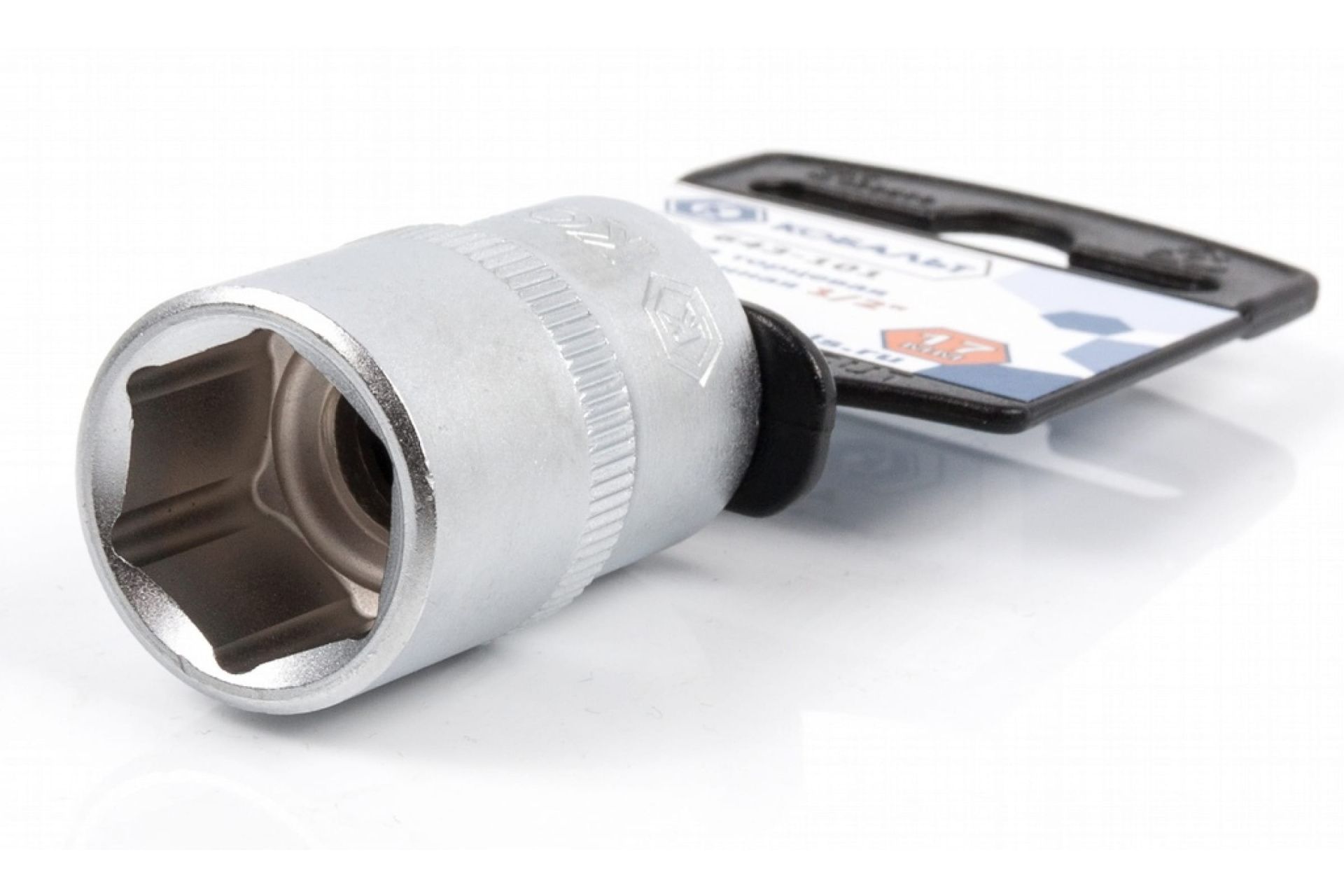 Головка торцевая КОБАЛЬТ 1/2", 17 мм, Cr-V