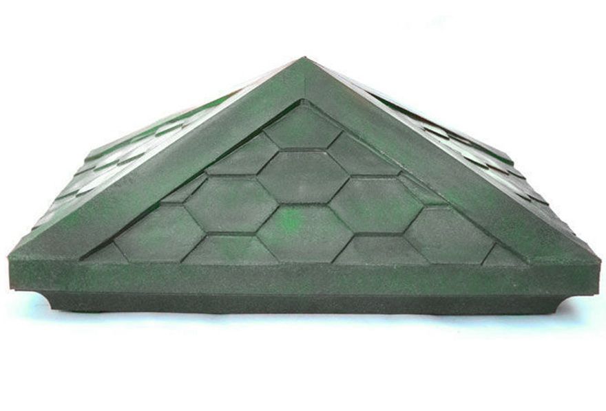 Колпак полимерпесчаный 440*440*160мм Зеленый