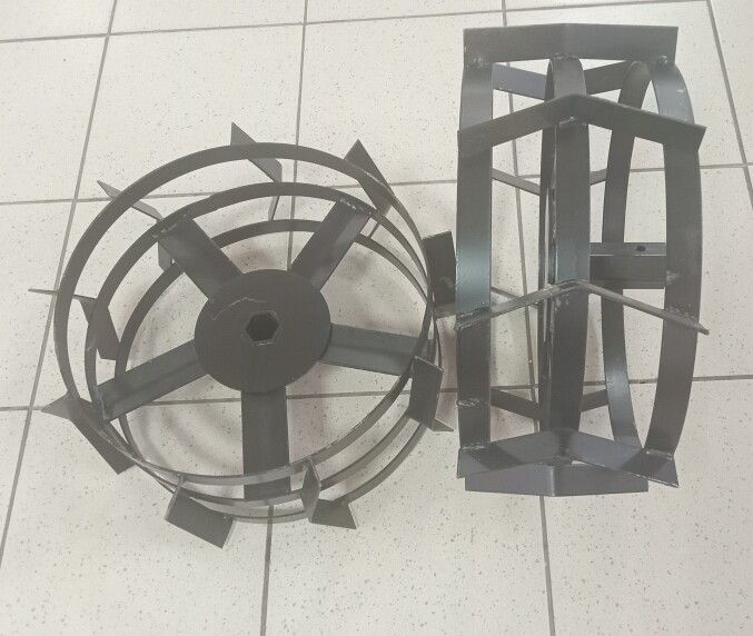 Грунтозацепы вал S32, 445/180 мм. втулка 115 мм. 3 обода