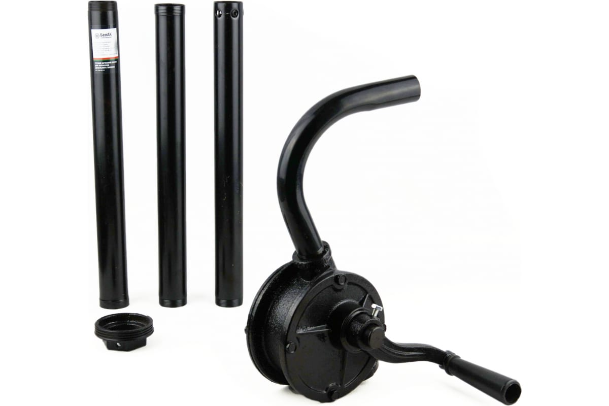 Насос бочковой ручной роторный перекачки топлива БелАК "Гефест" БАК.00110