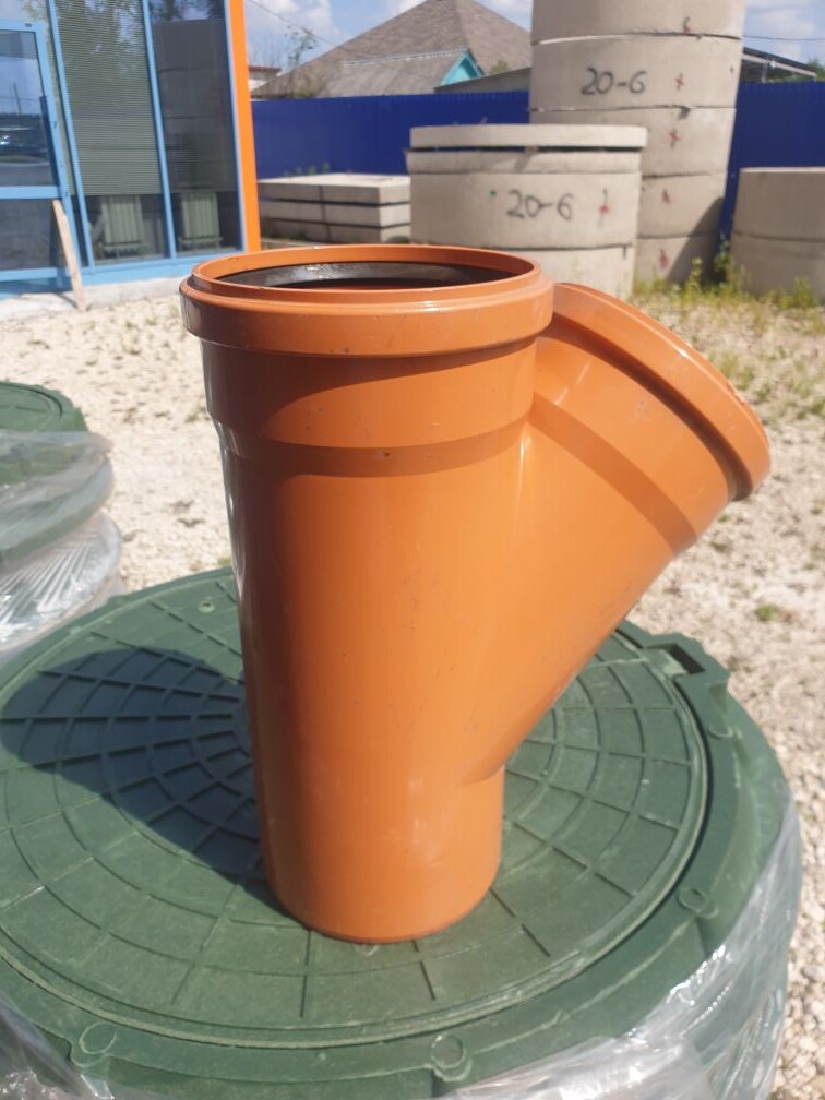 Тройник 160*160*45 Наружная канализация 