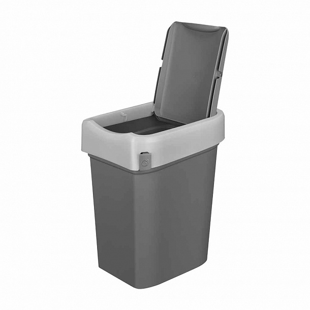 Контейнер для мусора Smart Bin 10л (серый)
