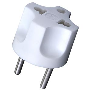 Переходник на старую розетку 6/10A #Rp+2Rs/Es-10A-0 432003     