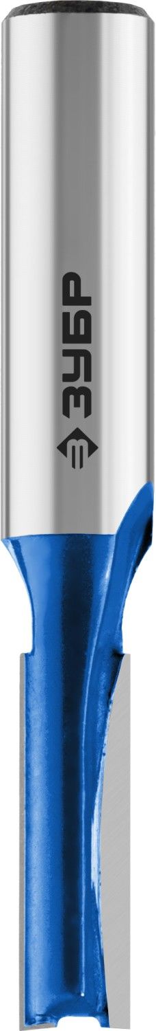 Фреза пазовая прямая, D= 6мм, рабочая длина-19мм, хв.-8 мм, ЗУБР Профессионал