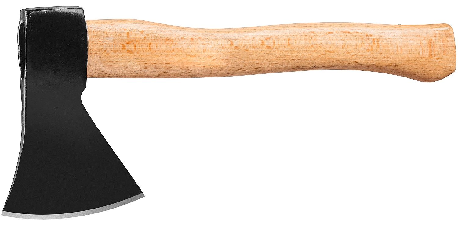Топор 1000 кованый с деревянной рукояткой 360 мм (общий вес 1000 г) MIRAX