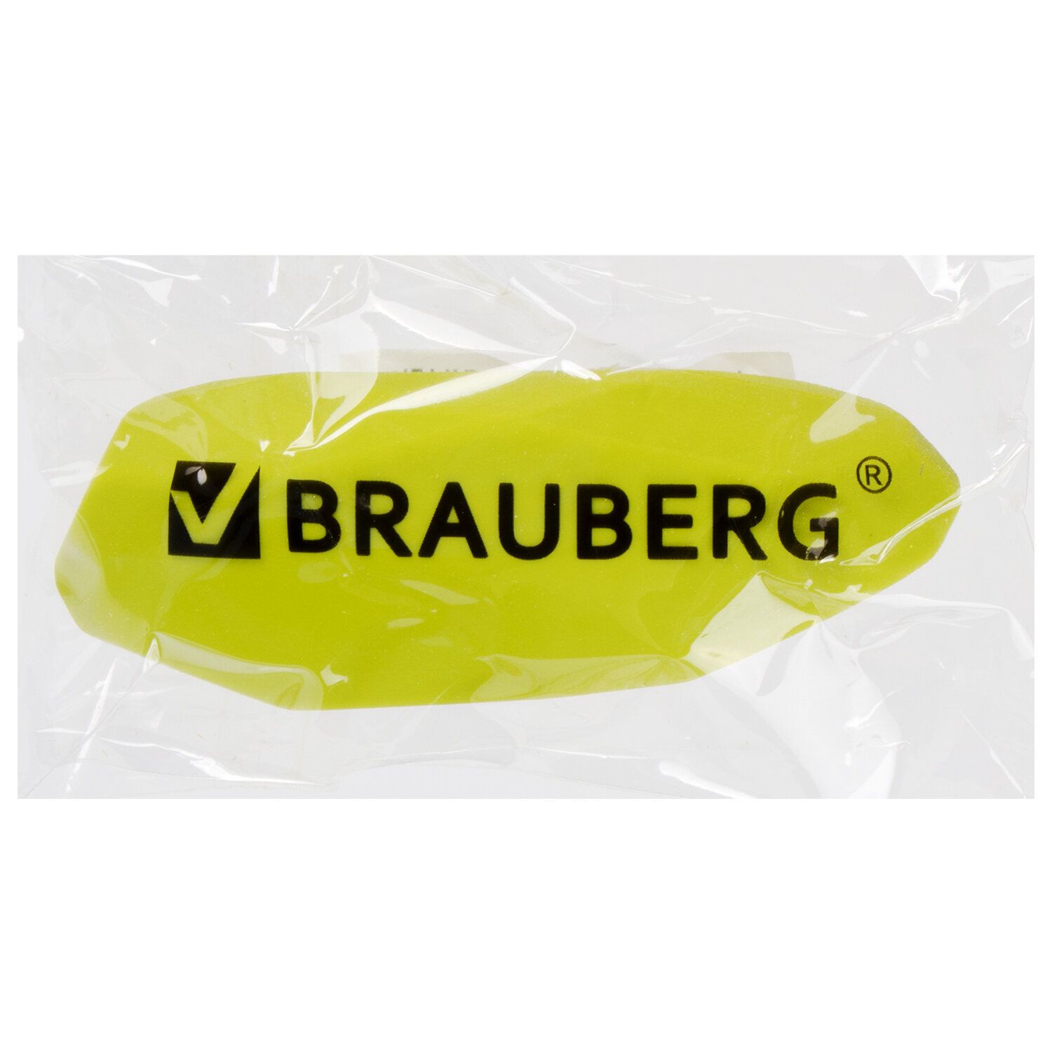 Ластик фигурный BRAUBERG "Stone", 58х21х19 мм, цвет ассорти, 228715