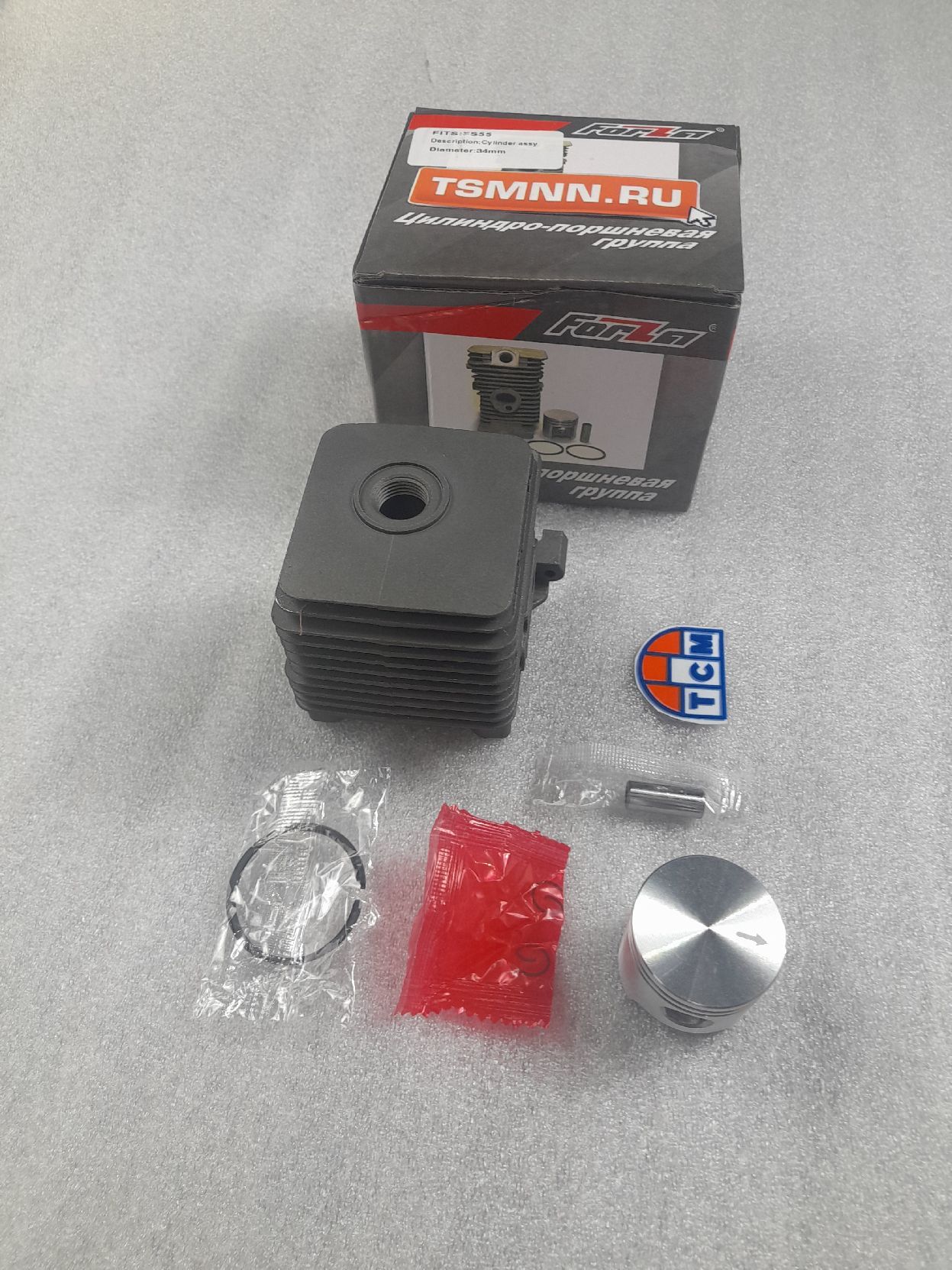 ЦПГ для триммеров   FS-St-38/55 34мм, в сборе