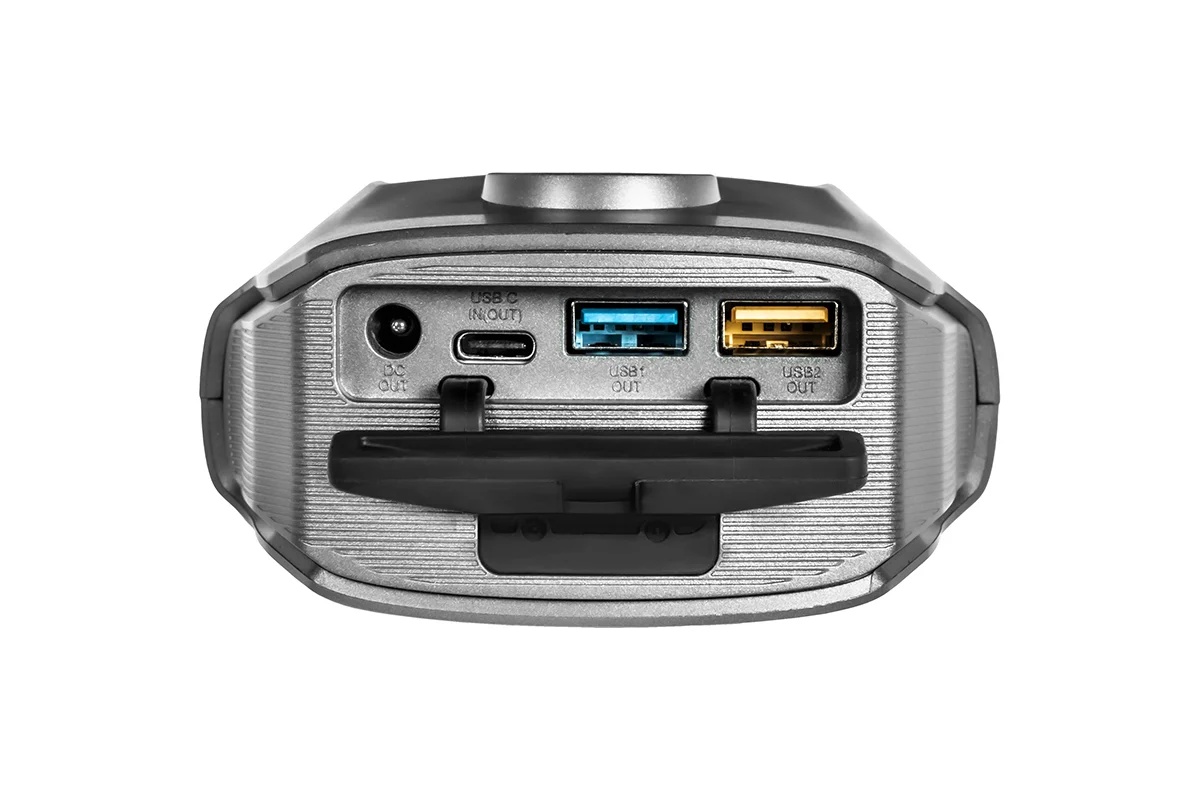 Устройство пусковое Nitro 15 (12В, 15000 мАч, 1200 А, Type-C, USB-A, дисплей, фонарь QUATTRO ELEMENTI