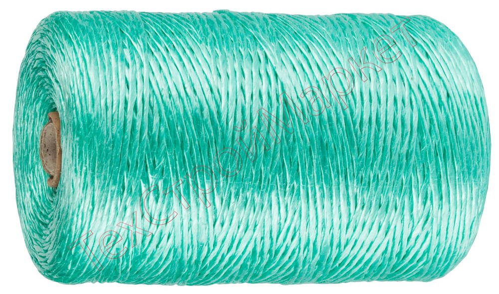 Шпагат ЗУБР многоцелевой полипропиленовый, зеленый, d=1,8 мм, 500 м, 50 кгс, 1,2 ктекс