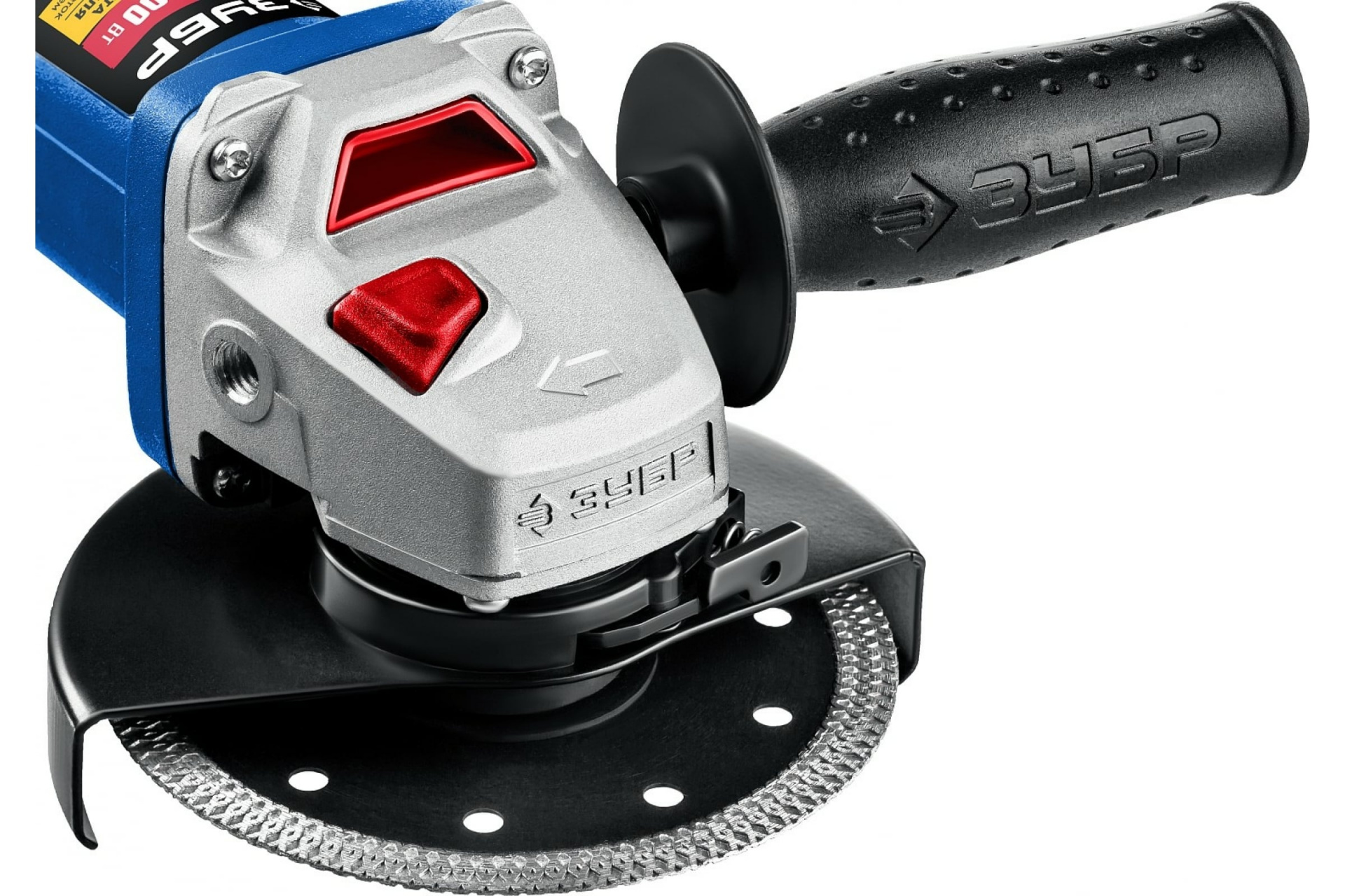 Машина шлифовальная угловая 125 мм, 1500 Вт, регулировка оборотов, серия Профессионал. ЗУБР