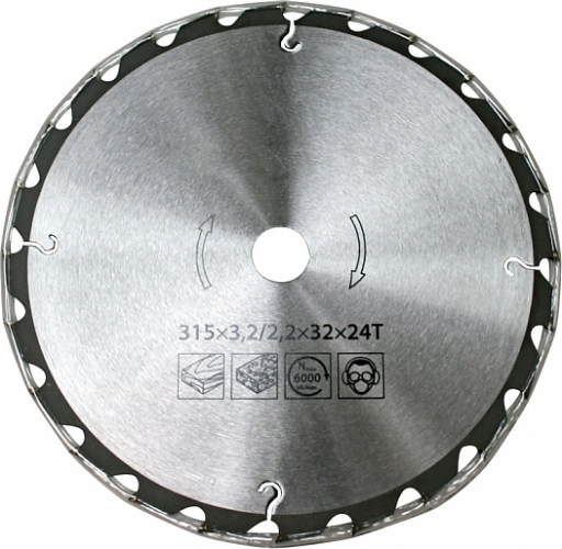 Диск пильный BELMASH 315х3,2/2,2х32мм; 24Т