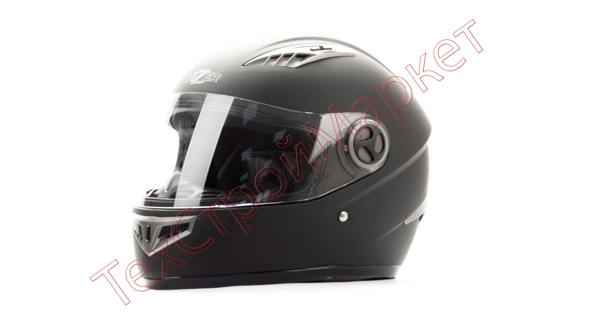 Шлем мото HIZER 527 (XL) #2 matte-black