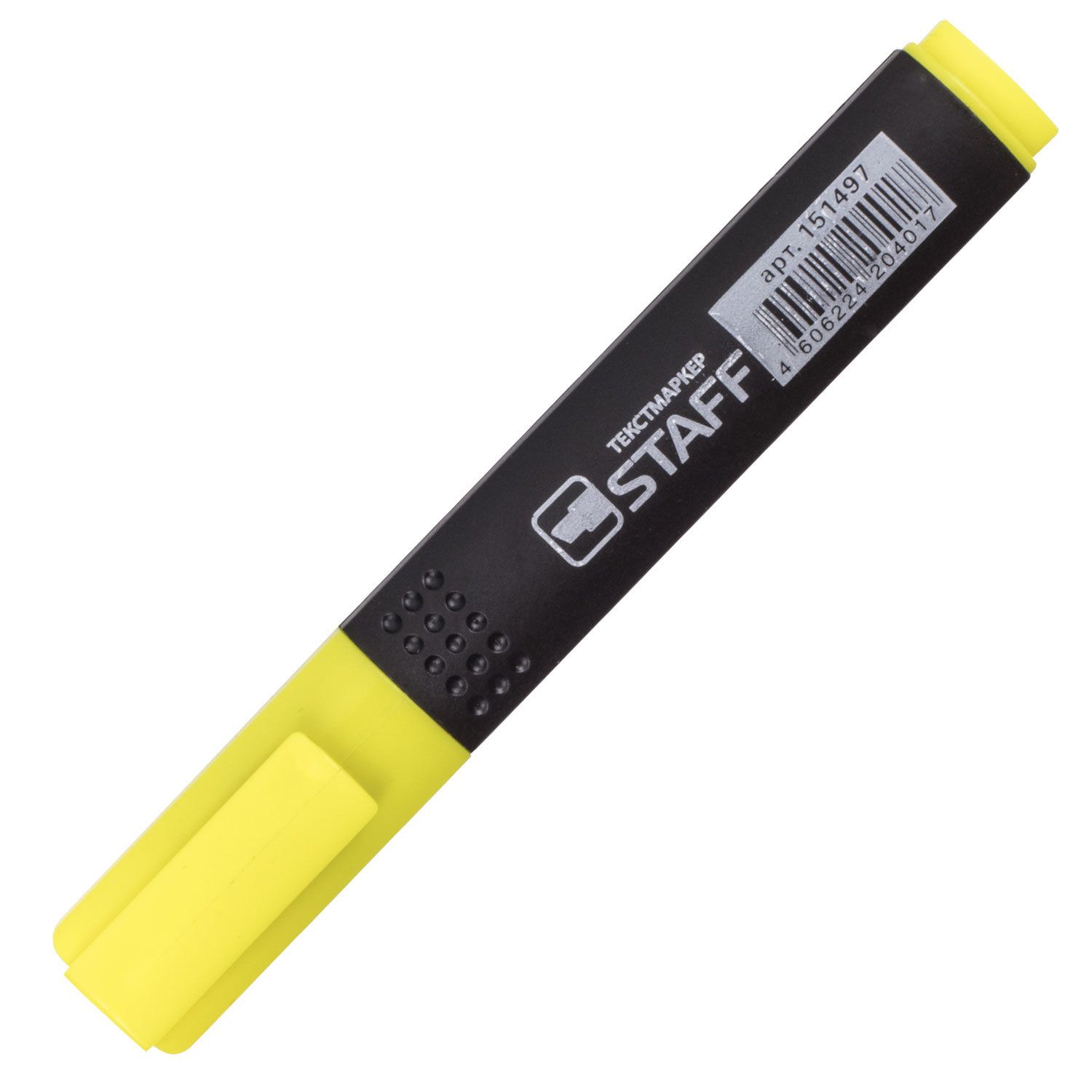 Текстовыделитель STAFF "College" "STICK", ЖЕЛТЫЙ, 1-4 мм, 151497