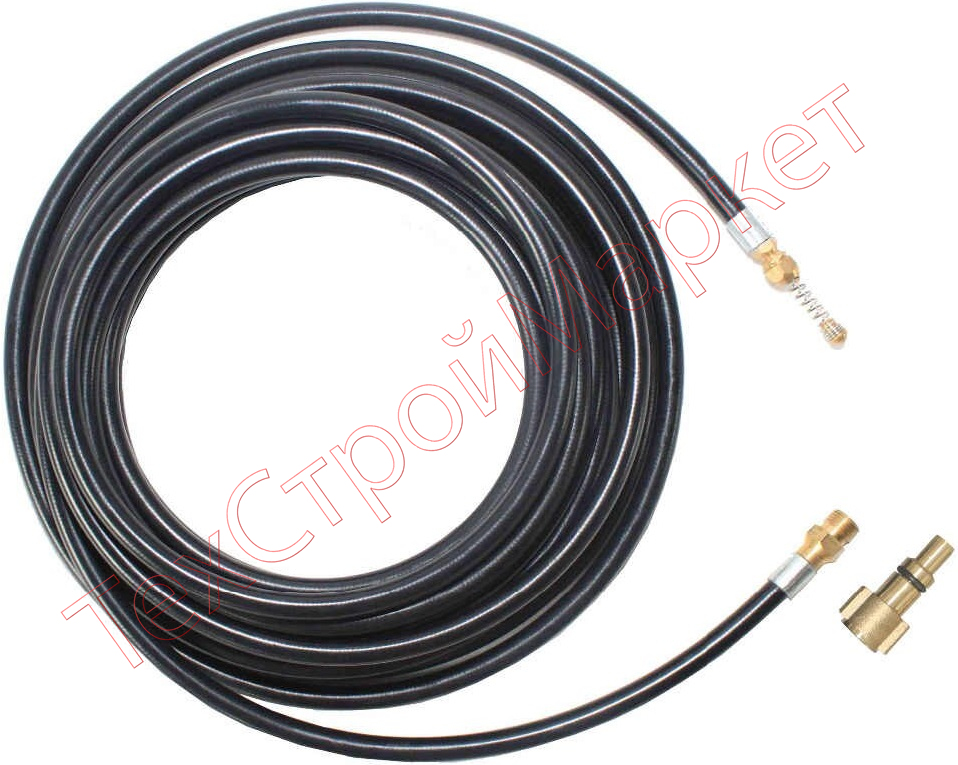 Шланг высокого давления 3000 PSI 140F 7,5 m (Elitech - форсунка)