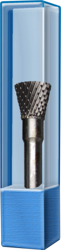 Борфреза твердосплавная тип N ласточкин хвост,12 х 12 мм, хвостовик 6 мм, ПРАКТИКА 