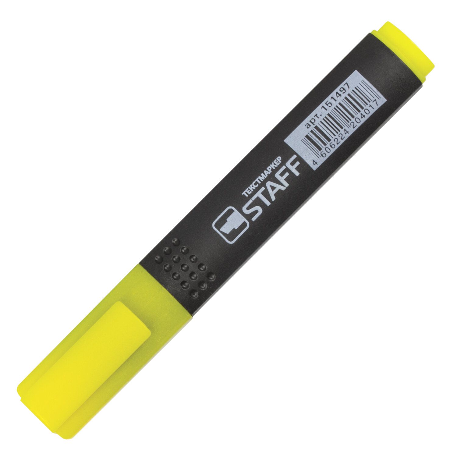 Набор текстовыделителей 4 шт., АССОРТИ, STAFF "College" "STICK", линия письма 1-4 мм, 151501