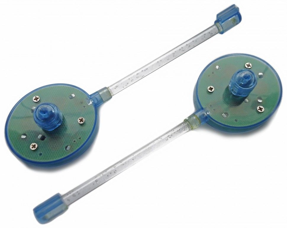 Мигалка на спицы JY-144 (3кр/3син светодиода)