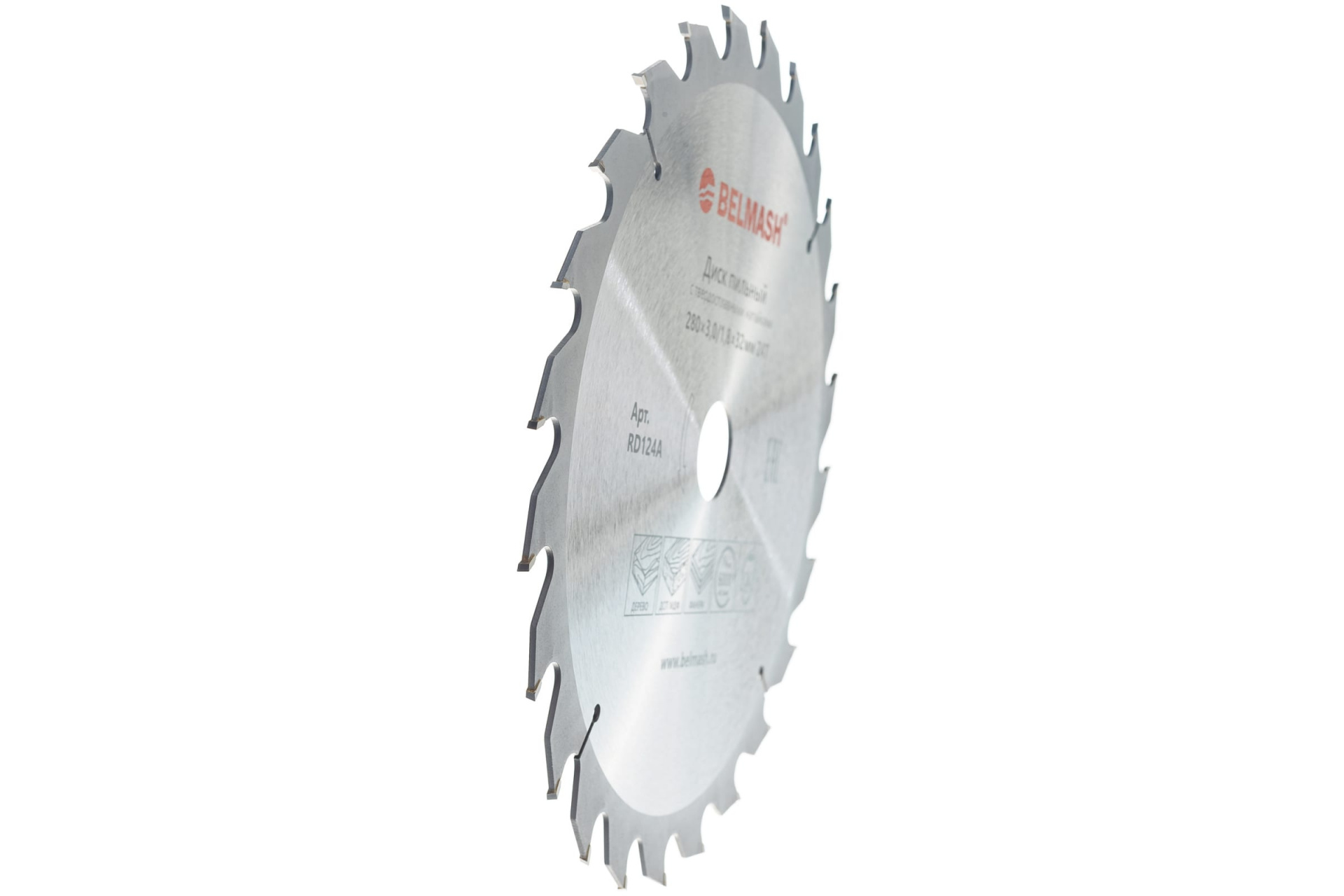 Диск пильный BELMASH 280x3,0/1,8x32/30, 24T